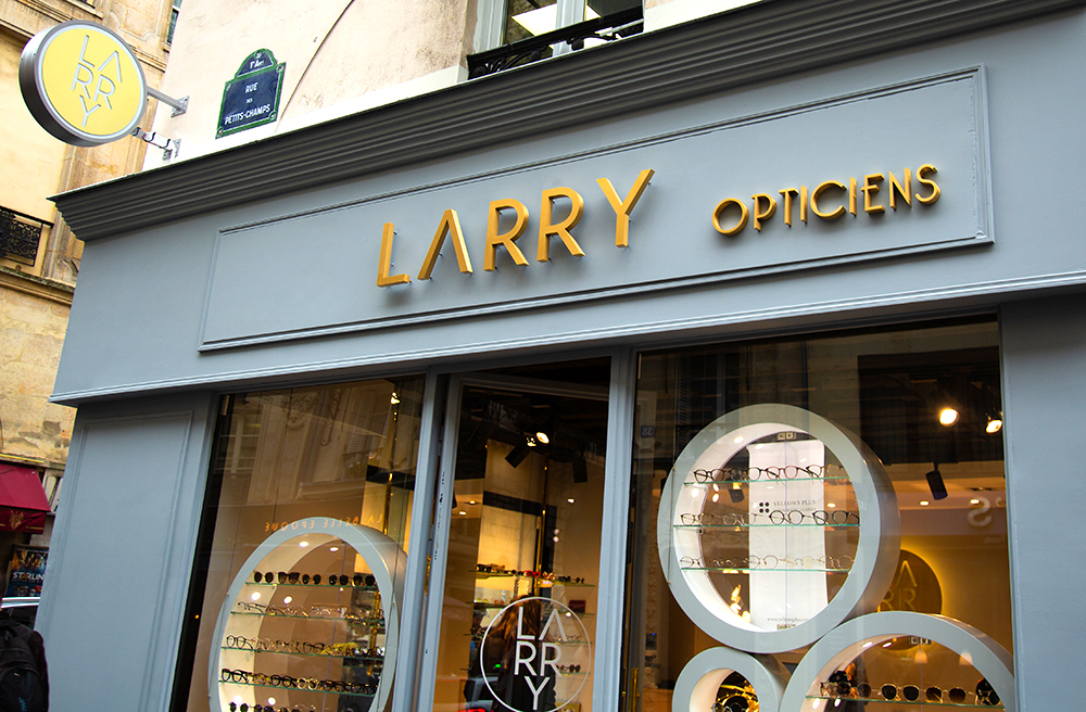 lettres découpées façade Perpignan